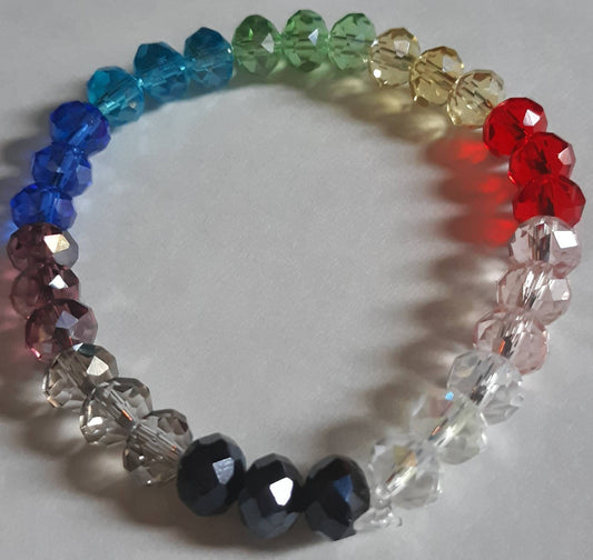 Pride Month Collection: Sparkly Rainbow Bracelet