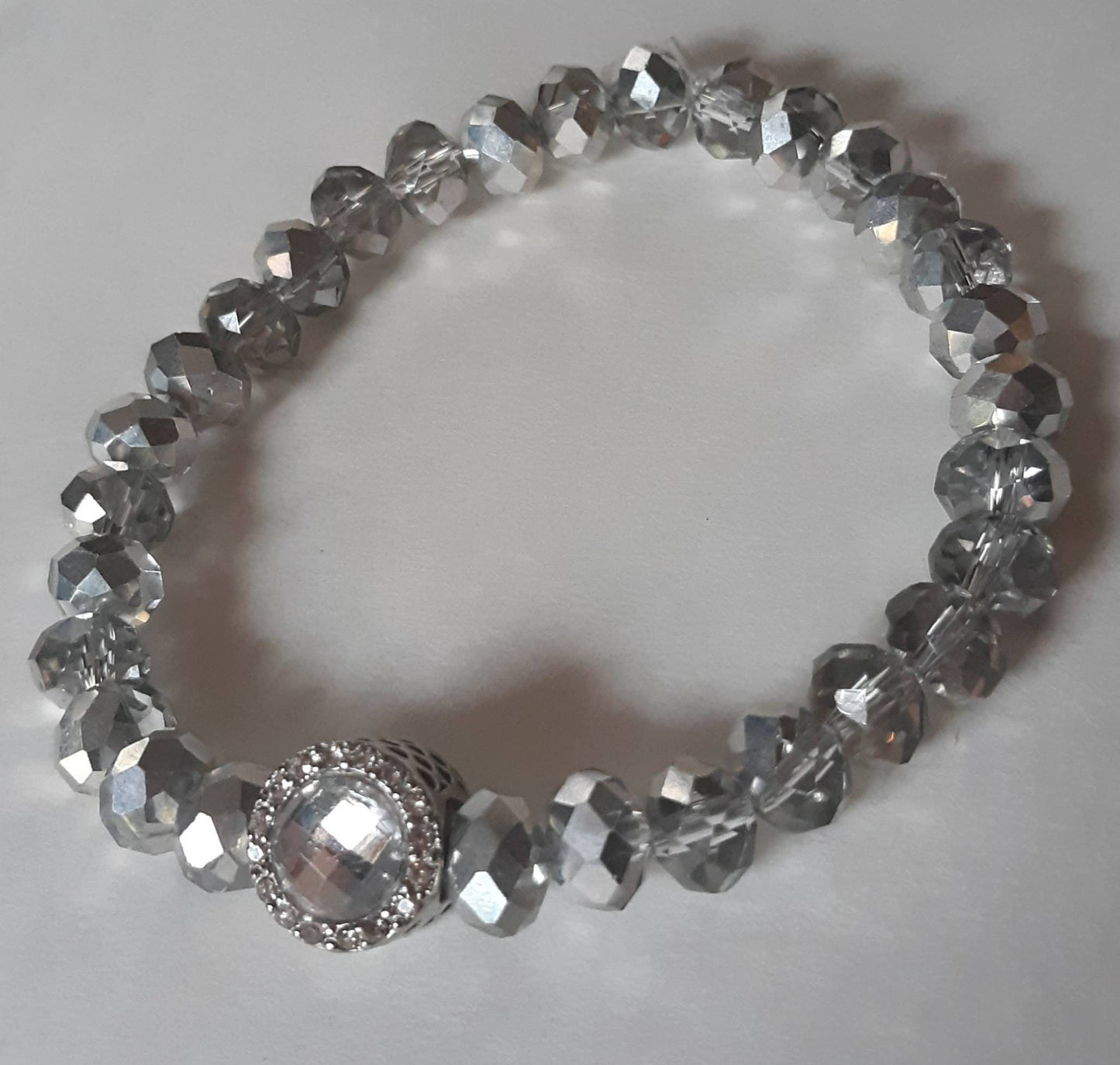 Glam Collection: Sliver Sparkle Bracelet.