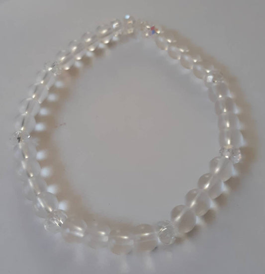 Opaque White Bracelet