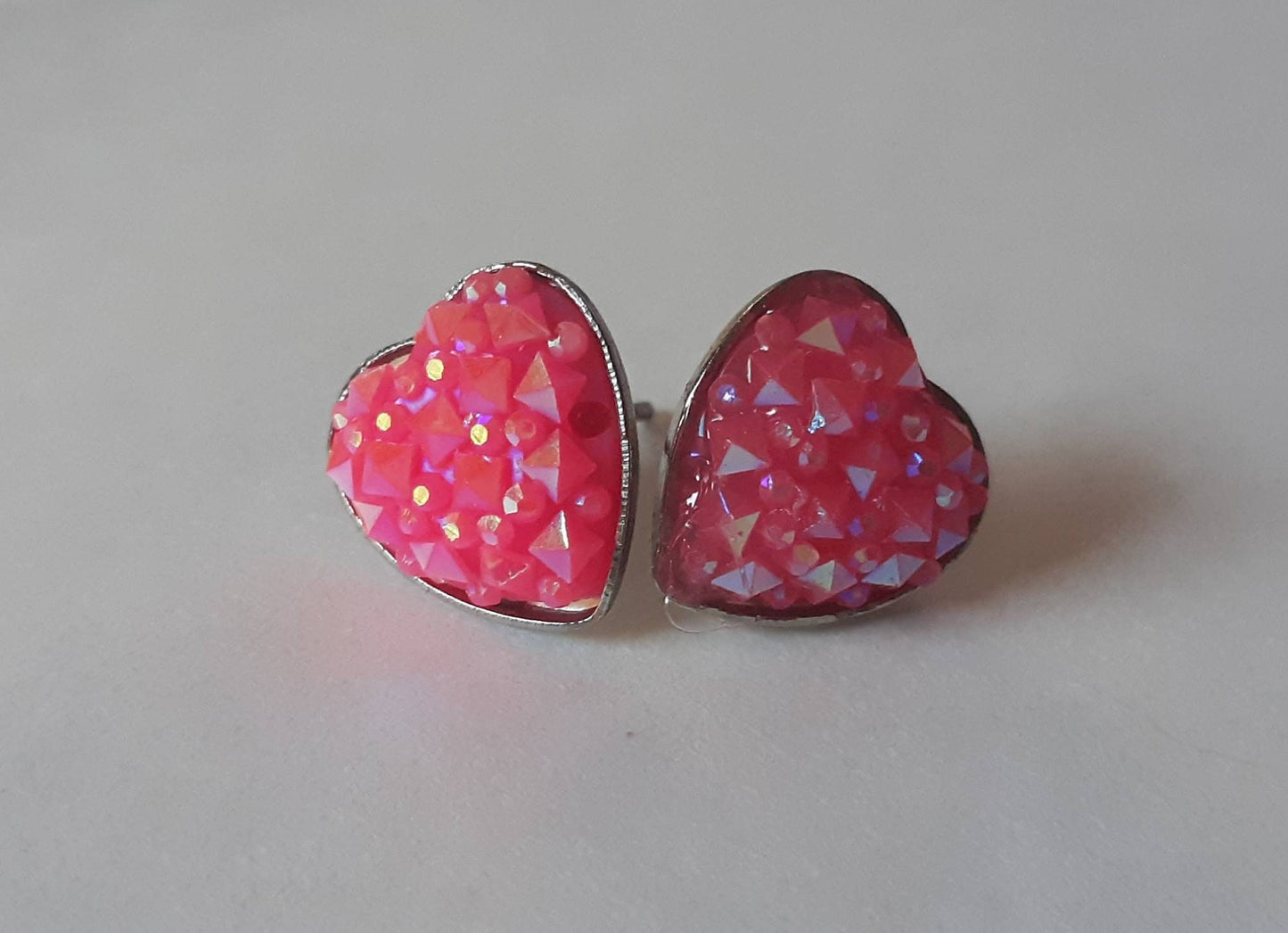 Sparkly Textured Stud Earrings