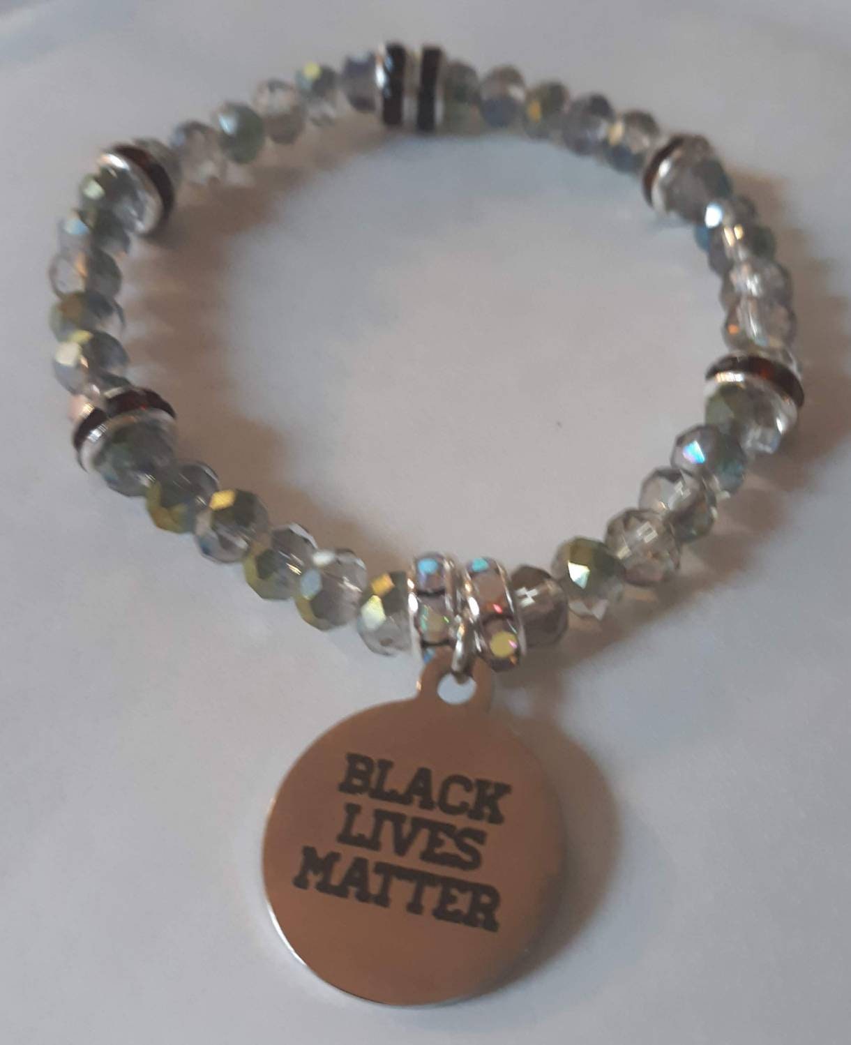 Sparkly Black Lives Matter Bracelets