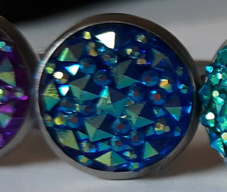 Sparkly Textured Rings