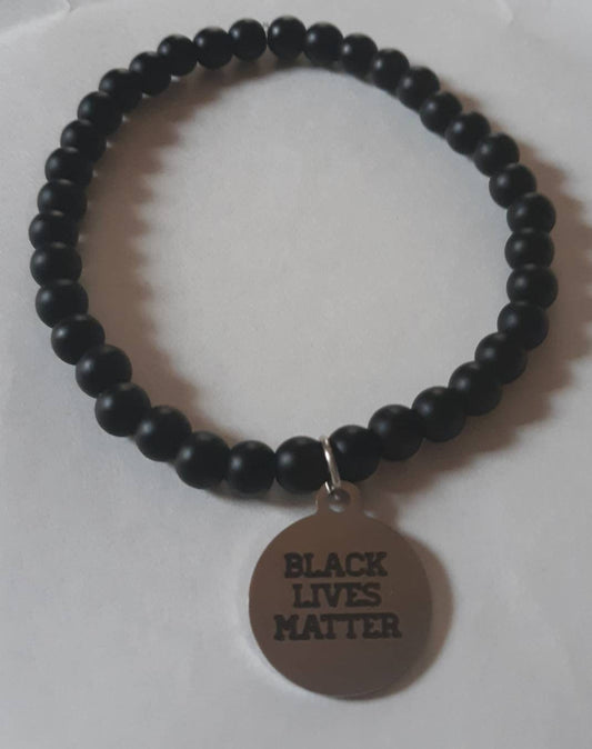 Black Lives Matter Bracelet for Men