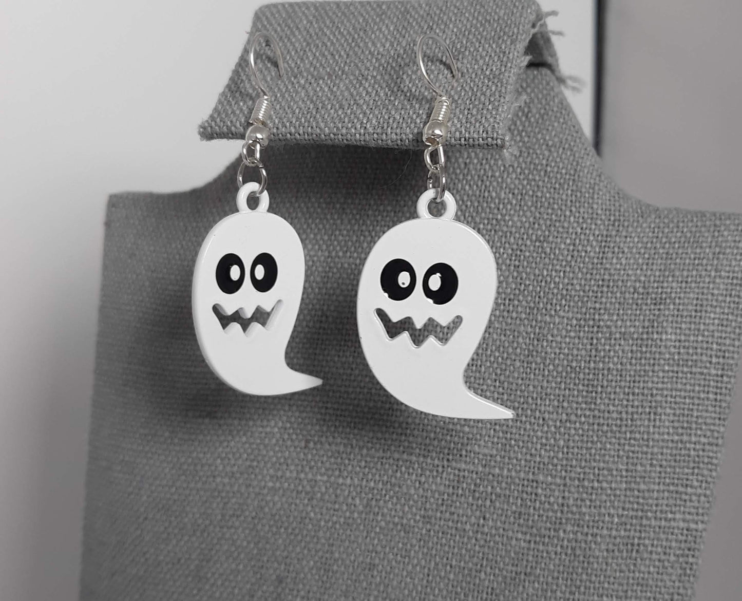 Black or White Ghost Earrings