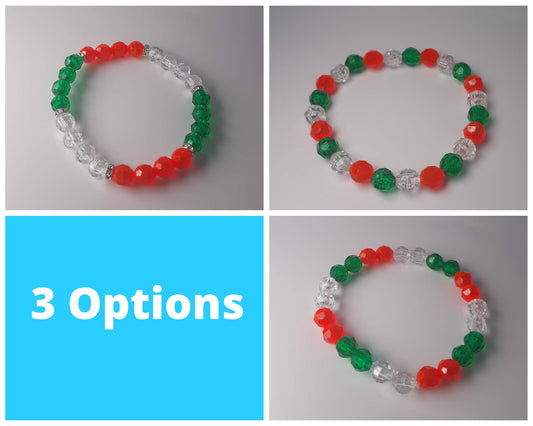Chrimas/ Holiday themed bracelets