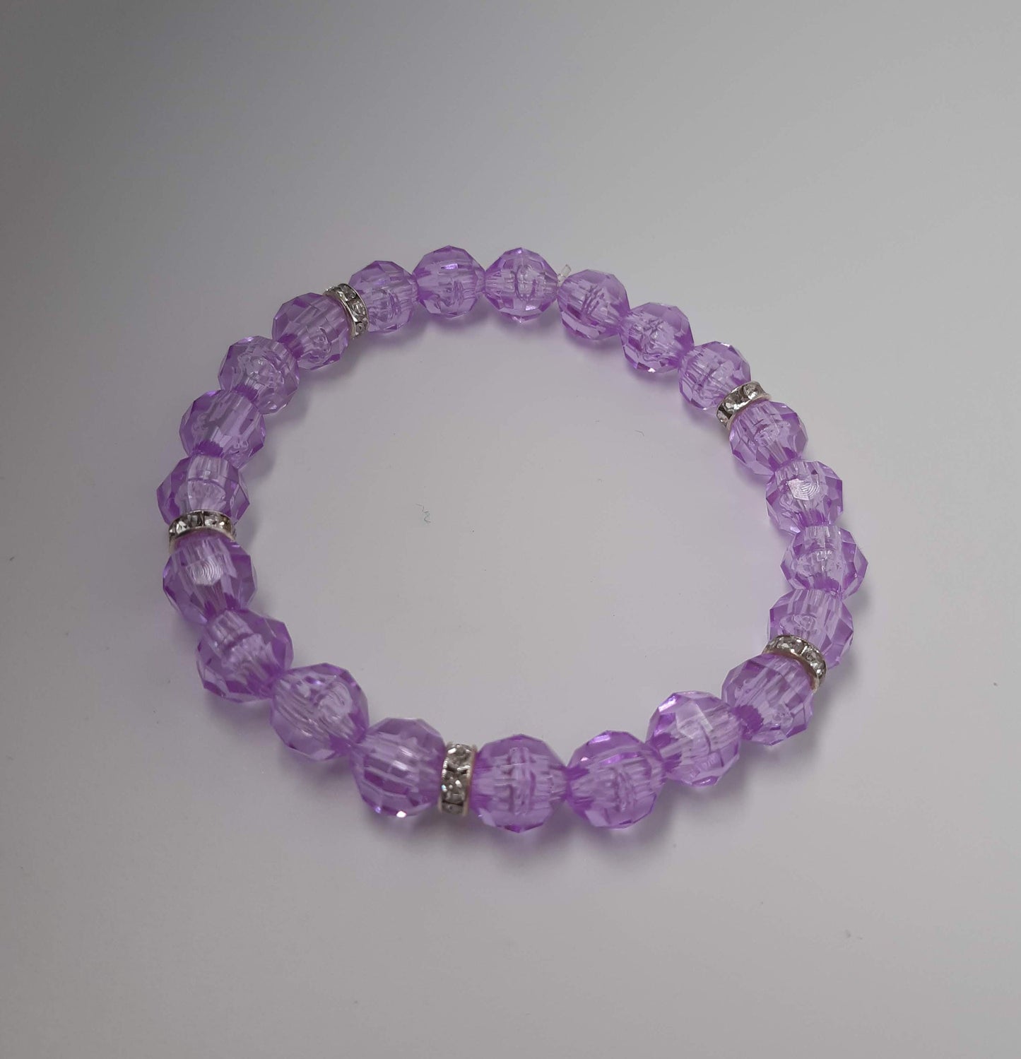 Customizable Bracelet Pink and Purple Bracelet - 4 Options