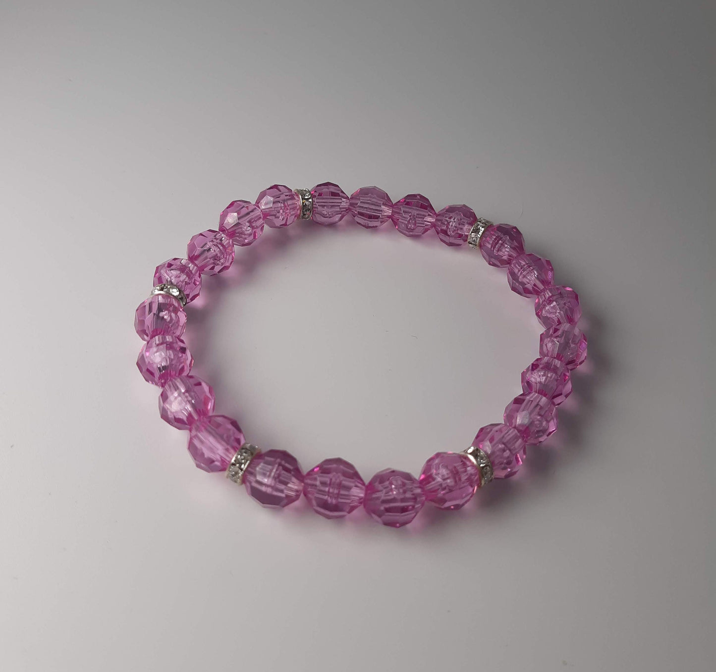 Customizable Bracelet Pink and Purple Bracelet - 4 Options